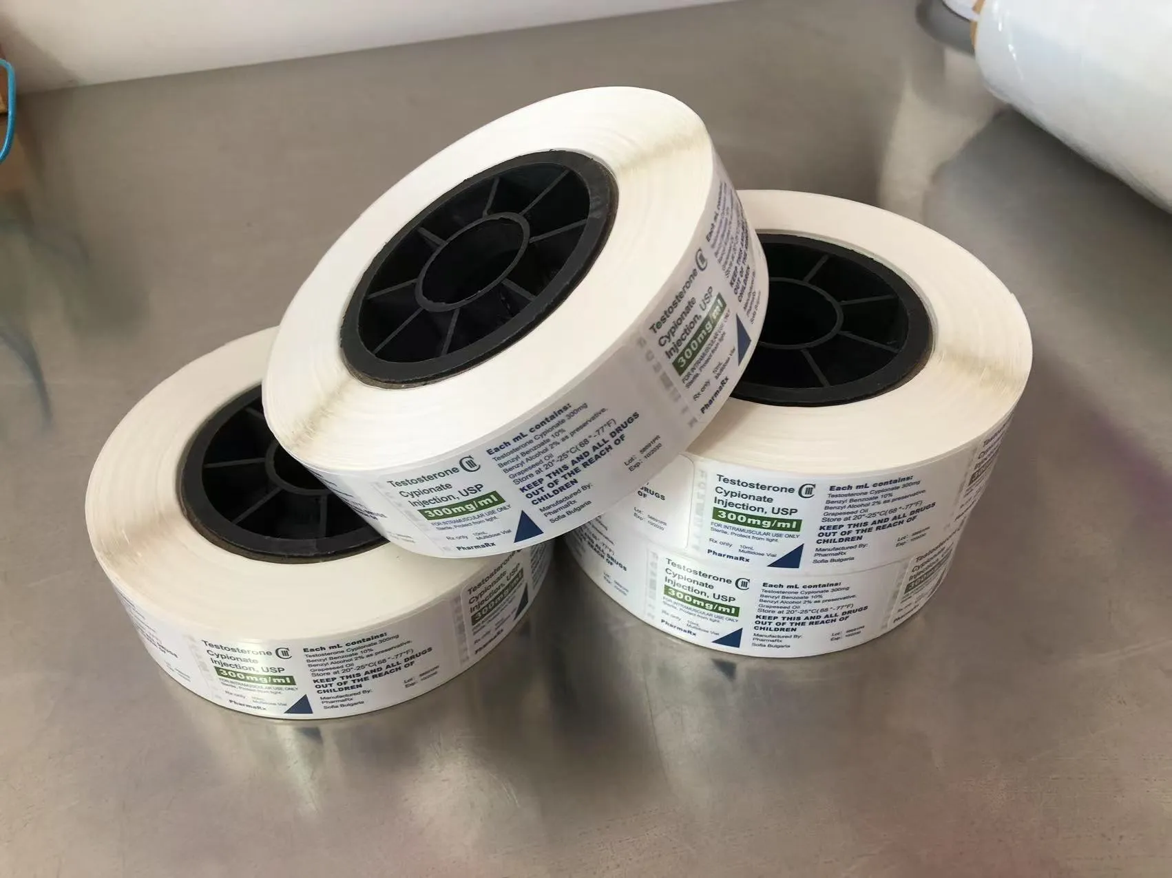 Vieno sluoksnio medicininės etiketės bus išsiųstos