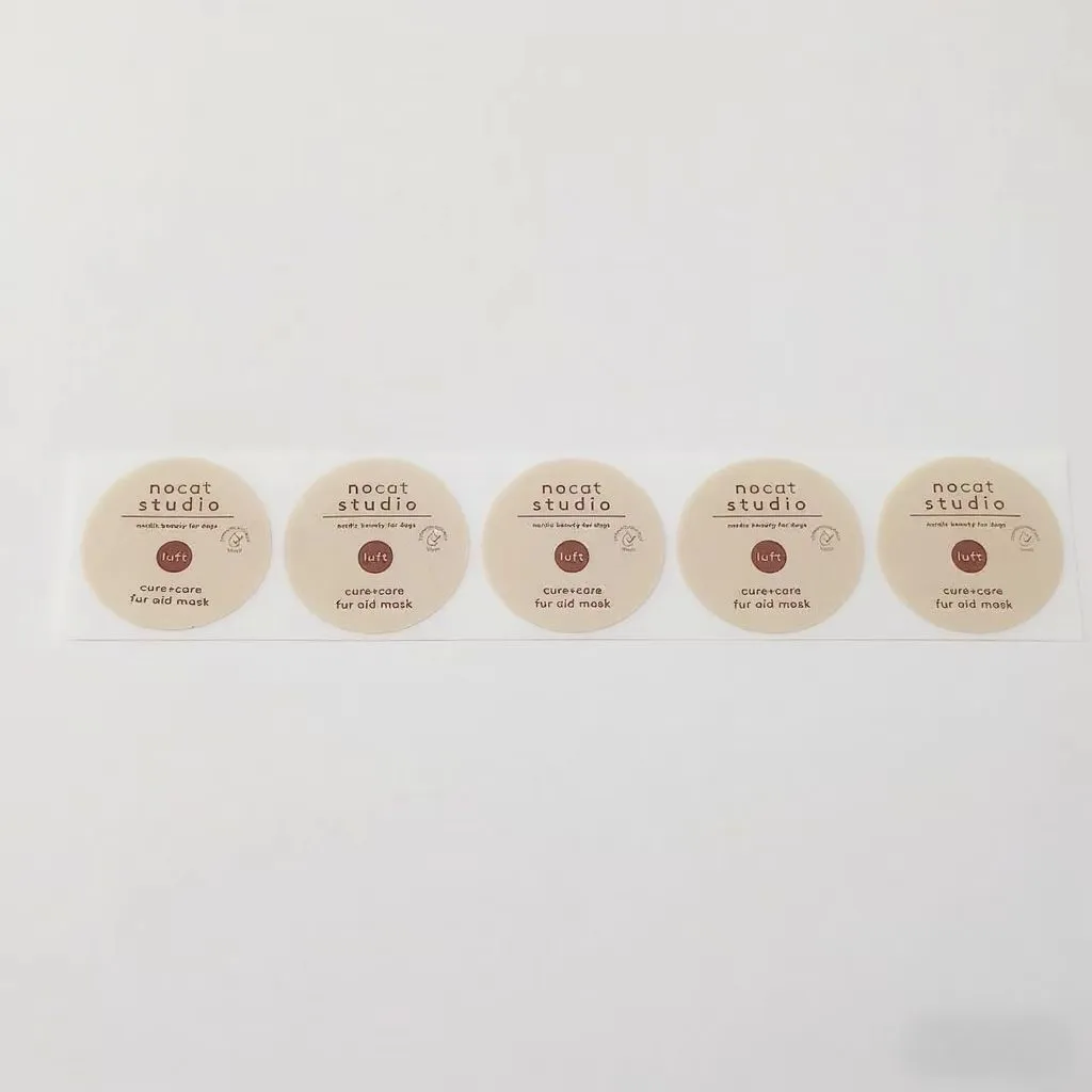 Buteliuko apskritimo lipdukai