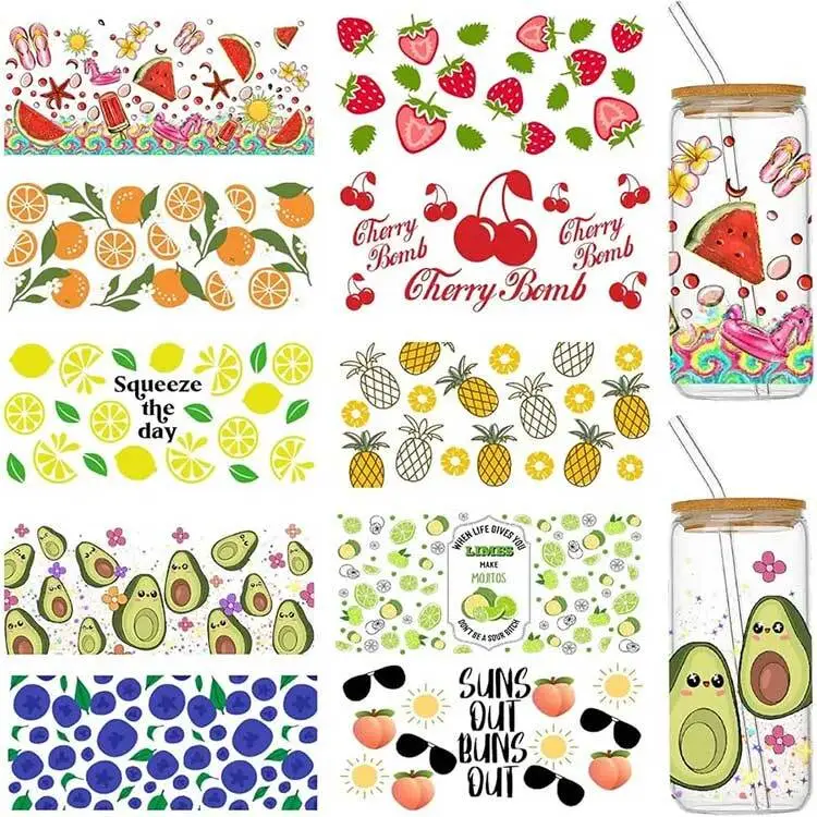 Puodelių metmenų lipdukai