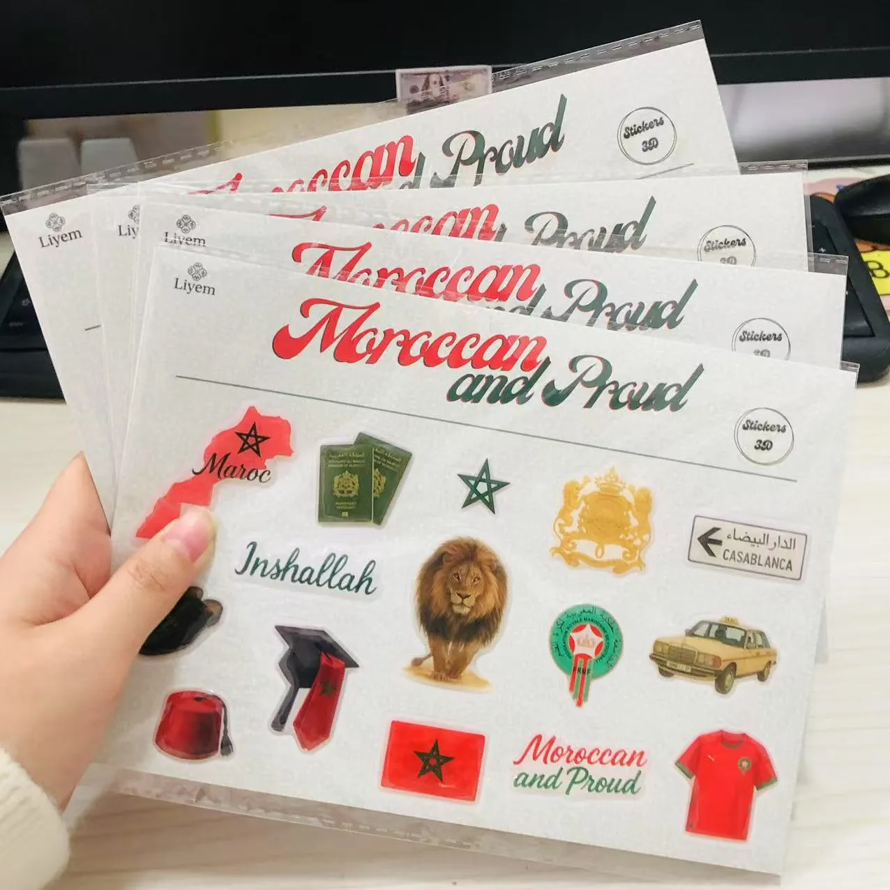 Kupolo epoksidinės dervos lipdukai