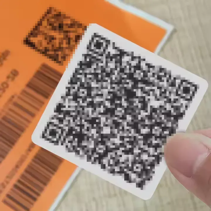 QR kodo etiketė