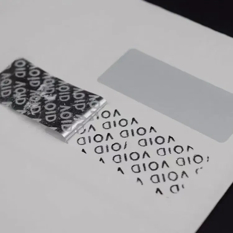 „Void“ anti-kankinimo etiketės